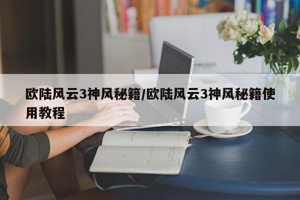 欧陆风云3神风秘籍/欧陆风云3神风秘籍使用教程